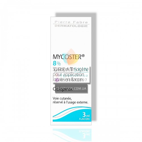 Микостер (аналог Батрафен) циклопирокс 8% лак от грибка ногтей | 3мл